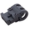 VIKING TACTICS Light Mount gir lett tilgang til lysbryteren, er laget av slitesterk PVC-allegert termoplast, og passer de fleste lommelykter med 1" diameter.