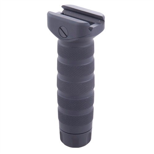 TROY INDUSTRIES Picatinny Modular Combat Grip gir en sikker og komfortabel grep, lett omgjørbar fra full lengde til stubby, med vanntett oppbevaring.