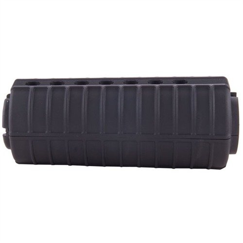 Rugged AR-15/M16 handguard laget av fiberglass-forsterket polymer, med varmebeskyttelse og autentisk militært utseende, perfekt for M4-stil karabiner.