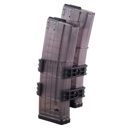 LANCER SYSTEMS AR-15/M16 L5 MAGAZINE COUPLER gir raskere omfylling ved å feste en ekstra 30-runders magasin til det i våpenet for umiddelbar tilgang.