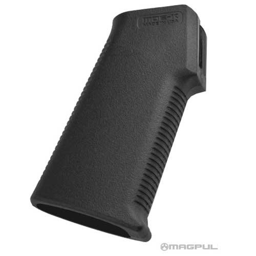MOE-K Grip for AR15/M4 gir en lav profil og kompakt design med en brattere grep vinkel for bedre kontroll og komfort, perfekt for PDW-konfigurasjoner.