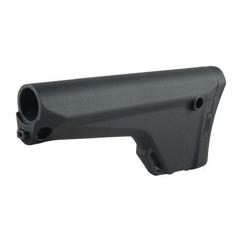 AR-15 MOE Rifle Stock gir ergonomi og allsidighet til A1/A2-rifler, med gummiert rekylpute, oppbevaringsrom og muligheter for sling-fester.