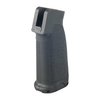 AR-15 MOD-0 GUNFIGHTER GRIP gir forbedret kontroll med ergonomisk design, slitesterk polymer, teksturert overflate og vanntett rom for småting.