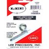 CASE LENGTH GAUGES fra LEE PRECISION gir en presis og enkel måte å trimme til lengde og kvadrere hylsemunnen, brukt med Cutter og Lock Stud.