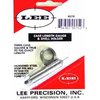 CASE LENGTH GAUGES fra LEE PRECISION gir en presis og enkel måte å trimme til lengde og kvadrere hylsemunnen, brukt med Cutter og Lock Stud.