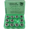 Universal shell holder fra LEE Precision passer de fleste reloading presses, men fungerer ikke med Lee Auto Prime. Perfekt for allsidig bruk!