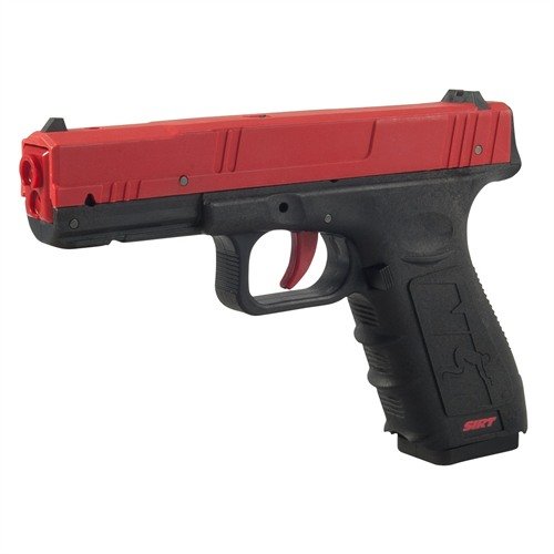 SIRT Performer Training Pistol gir realistisk trening med Glock 17/22 følelse, automatisk reset-trigger og to justerbare laserindikatorer for bedre skyteferdigheter.