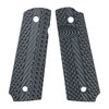Robuste G10 grips med unike teksturer for utmerket grep og våpenkontroll, ideelle for alle værforhold og ekstreme forhold.