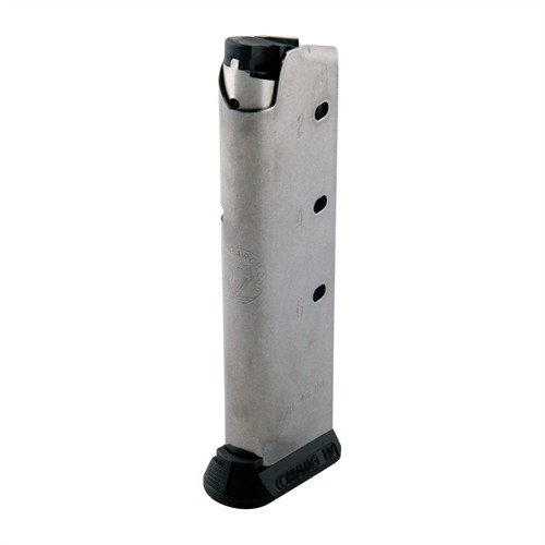 1911 45ACP COBRA MAGAZINES har en rustfritt stål kropp, hybrid polymer/stål follower og er tilgjengelig i 7rd og 8rd med forskjellige base pads for optimal ytelse.