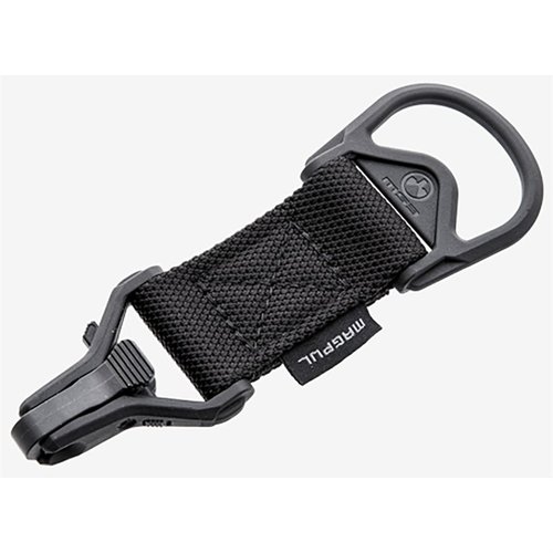 MS1 adapter fra Magpul gir fleksibilitet med valgfritt tilkoblingsutstyr, høy holdbarhet og mulighet for konvertering til én-punkts bruk.