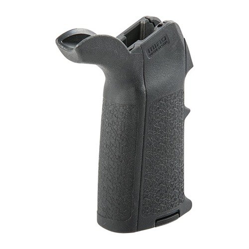 MIAD Grip Kit TYPE 2 fra MAGPUL forbedrer ergonomien på din AR-308 med justerbare front- og bakstraps samt lagringsmuligheter for optimal tilpasning.