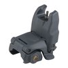 Lavprofils polymer front sikte for AR-15 med rask utplassering, kompakt design, og sikker montering på MIL-STD 1913 Picatinny skinne.