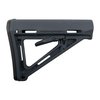 Magpul MOE kollapsibel mil-spec karabinstokk gir holdbarhet, komfort og justerbar lengde, perfekt for presisjon og støtte under skyting.