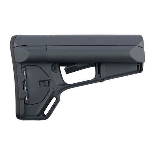 AR-15 ACS Stock fra Magpul gir ekstra lagringsmuligheter, komfortabel cheekweld, og et avansert dobbeltlåsesystem for optimal ytelse.