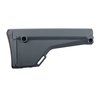 AR-15 MOE Rifle Stock gir ergonomi og allsidighet med slank profil, gummiert rekylpute, romslig oppbevaringsrom og festepunkter for slinger.