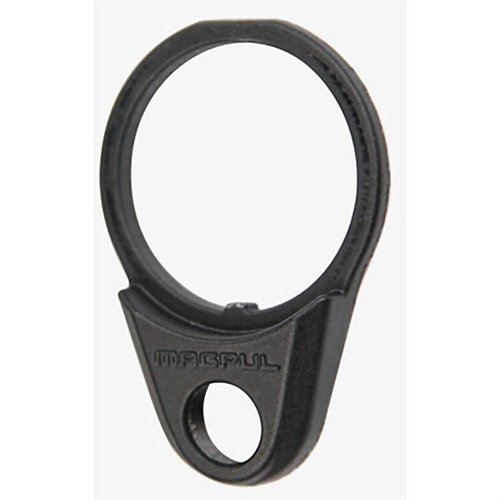 Magpul ASAP QD ambidextrous slingfeste gir enkel overgang mellom skuldre, med over 180° bevegelse og robust stål for slitestyrke og korrosjonsbeskyttelse.