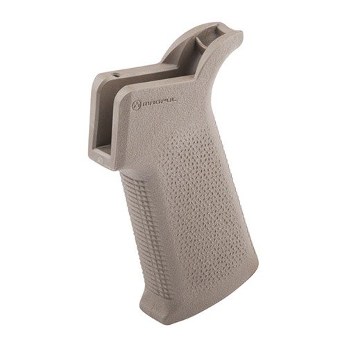 MOE SL Grip fra Magpul gir et mer vertikalt grep for AR-15/M4, med aggressiv tekstur for bedre kontroll og ergonomi, perfekt for kortere våpen.