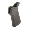 MOE SL Grip fra Magpul gir en vertikal grep vinkel, bedre kontroll og ergonomi for AR-15/M4, med en slankere design og aggressiv tekstur.