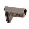 AR-15 MOE-SL STOCK girer en solid og komfortabel passform, med justeringer uten snagging, og er optimalisert for bruk med kroppsrustning og modulært utstyr.