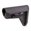 AR-15 MOE-SL COLLAPSIBLE MIL-SPEC er en slitesterk, justerbar stokk med anti-rattle funksjon, optimalisert for bruk med kroppsrustning og modulært utstyr.