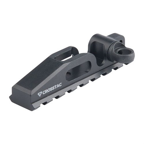 CROSSTAC AR-15/M16 Front Sight Picatinny Rail gir deg en solid 8-slot Picatinny rail under front sikte, enkelt å montere uten gunsmithing.