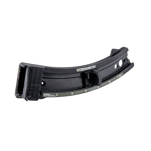 RANGE BENCHLOADER fra MAGLULA LTD. gjør magasinlading rask, enkel og smertefri, med holdbar design og plass til å laste flere typer AR15 / M4 magasiner.