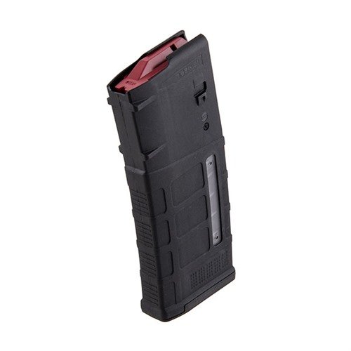 PMAG 25 M118 LR/SR GEN M3 Window er en lettvekts, pålitelig magasin med 25 skudd kapasitet, anti-tilt follower og gjennomsiktige vinduer for rask rundeidentifikasjon.