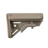 B5 SYSTEMS BRAVO COLLAPSIBLE MIL-SPEC STOCK gir en ergonomisk kinnvinkel, lettvektsdesign og forbedret justering for komfort og presisjon.