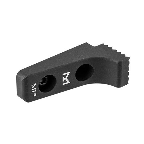 M-LOK BARRICADE STOP fra MIDWEST INDUSTRIES monteres enkelt på M-Lok-systemet, gir et solid ankerpunkt for presise skudd, laget av 6061 aluminium med hard anodisert finish.