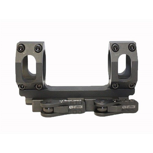 RECON-S Scope Mount gir solid feste med raskt frikoblingssystem, passer til Picatinny og Weaver rails, og sikrer stabilitet under sterk rekyl.