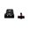 L.P.A. SIGHTS BROWNING HI-POWER FIBER OPTIC ADJUSTABLE SIGHT SET