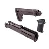 Oppgrader din AK-47 med Magpul Zhukov-S Stock, M-LOK håndtak og MOE AK+ grep for forbedret ergonomi, stabilitet og moderne tilpasningsmuligheter.
