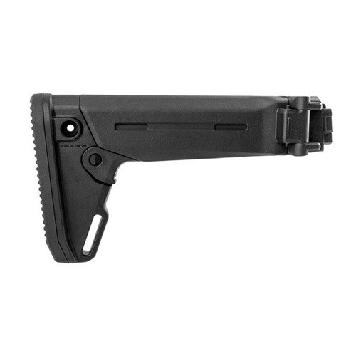 YUGO Zhukov-S folding stock gir høy kvalitet, justerbar lengde og høyde, samt flere festepunkter for slynge, perfekt for Yugo AK-47.