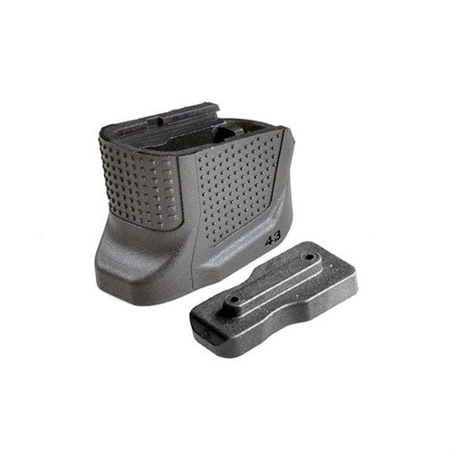 Strike Industries Glock 43 E.M.P gir 2 ekstra skudd, bedre grep og ergonomi, og gjør magasinlading enklere for økt nøyaktighet og kontroll.