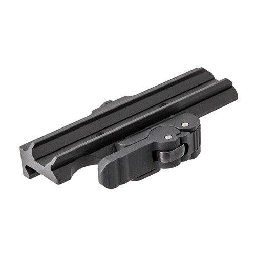 QD-montasje for Trijicon ACOG/VCOG med enkel spak, verktøyløs justering, presisjonsmaskinert for pålitelighet og optimal retur til null. Veier kun 2,4 oz.