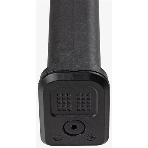 PMAG GL9 tilbyr pålitelighet med polymerkonstruksjon, høy kapasitet, enkel rengjøring, og er kompatibel med alle GLOCK 9mm modeller.