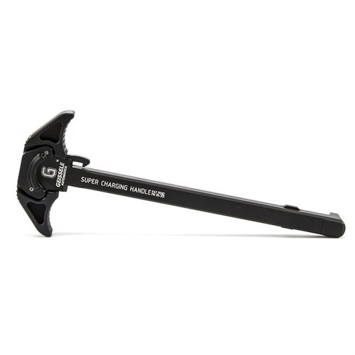 Ny fra Geissele, Super Charging Handle for AR-15/M16! Ambidextrøs, maskinert fra 7075-T6 Aluminium og hard-anodisert i svart. Perfekt for alle skyttere!
