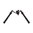 ACCU-SHOT 5H QUICK DETACH PICATINNY BIPOD BLACK