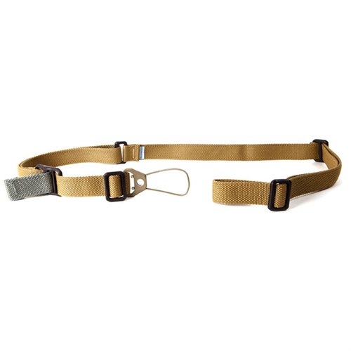 STANDARD AK SLING fra BLUE FORCE GEAR har justerbar lengde, Molded Universal Wire Loop™ for sikker festing, og unik plum hardware for enestående stil.