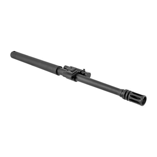 MCR BARREL ASSEMBLY HEAVY 5.56 1-7 har justerbart gasssystem, krombelagte 1-7 twist rør og passer til ARES Defense MCR våpensystemer.