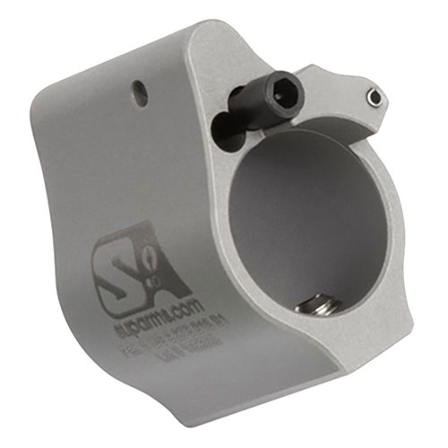 Superlative Arms AR-15 Solid Adjustable Gas Block gir optimal gassjustering, reduserer tilbakestøt og holder systemet rent og kjølig med unik "Bleed Off" teknologi.