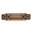 BRAVO COMPANY KEYMOD PICATINNY NYLON RAIL SECTION 3 INCH FDE