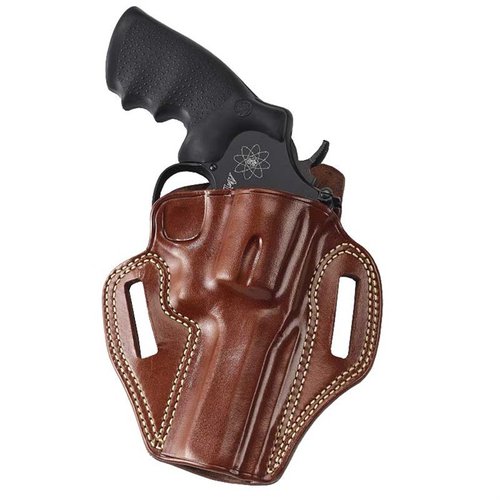 Combat Master-holster for Springfield XD 4" i premium steerhide gir rask trekk og sikker oppbevaring, med butt-forward cant for effektiv skjuling.