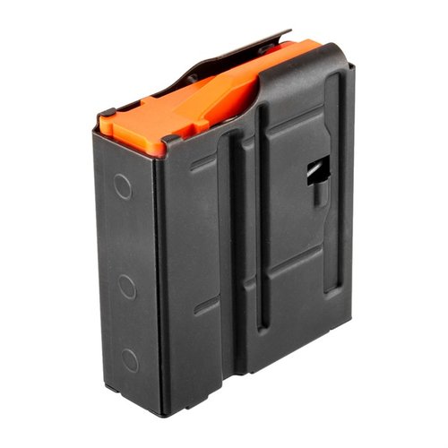 D&H INDUSTRIES AR 308 MAGAZINES er laget av stål, tilgjengelig i 10 eller 20 runder, og gir pålitelig ytelse for .308 og 6.5 Creedmoor.