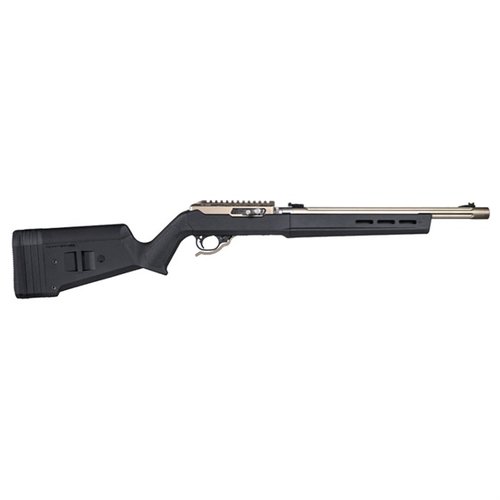 Magpul Hunter X-22 Takedown er en ergonomisk stokk med justerbar lengde og høyde, M-LOK festepunkter, og passer til Ruger 10/22 uten gunsmithing.