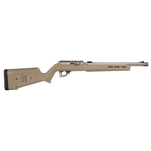 Magpul Hunter X-22 Takedown er en ergonomisk stokk med justerbar lengde og høyde, M-LOK® festepunkter og passer til Ruger 10/22 uten gunsmithing.
