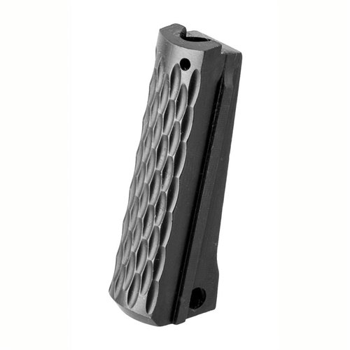 Fusion Pro-Series Mainspring Housing i stål, CNC-maskinert fra karbonstål, med Chain-Link bak. Passer de fleste 1911 full size og Commander pistoler.