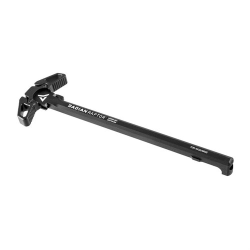 Raptor™ ambidextrous charging handle fra Radian Weapons gir rask og smidig betjening fra begge sider, laget av 7075 aluminium med milspec anodisering.