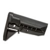 BCMGunfighter SOPMOD Stock MOD 0 gir overlegen støtte med et minimalistisk design, robust låsesystem, og komfortabel skulderplassering for AR-15.