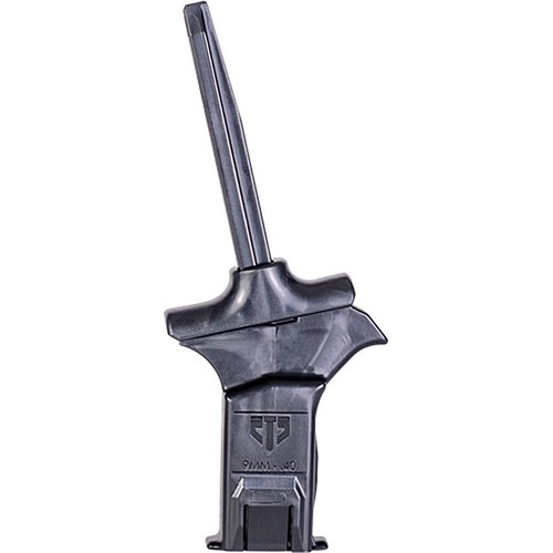 Universal Pistol Magazine Loader gjør det enkelt å laste 9mm og .40 S&W magasiner, reduserer belastningen på tommelen og tåler ekstreme forhold.